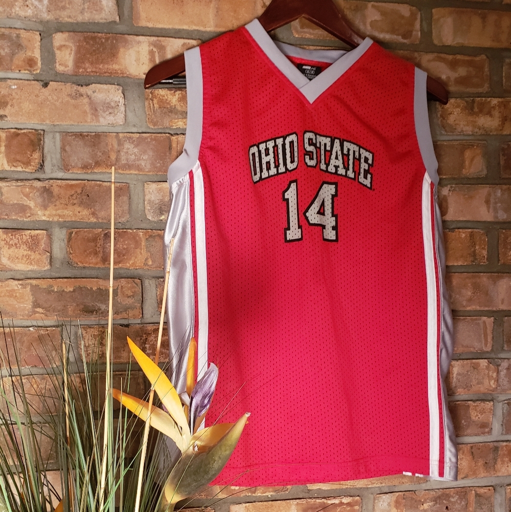 Boys/Girls Youth XL (16/18) Vintage Starter Jersey, OSU #14